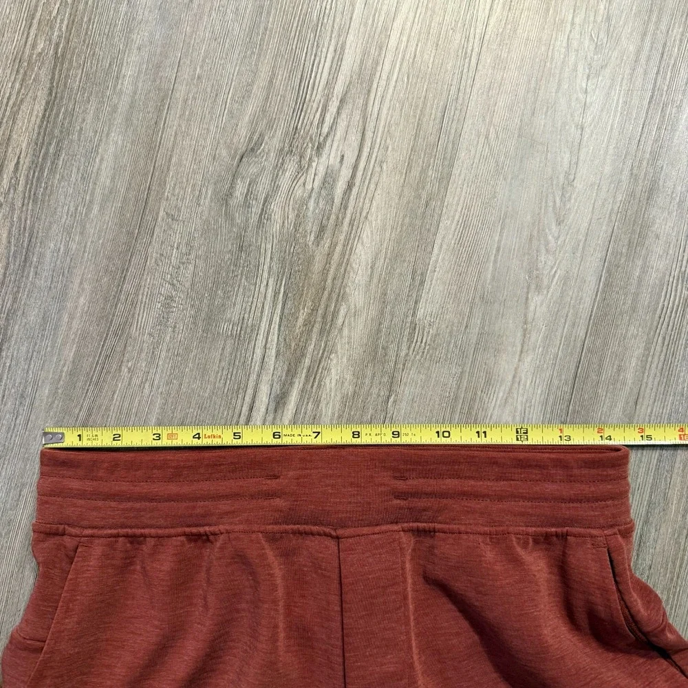 Lululemon Mens Small Gridliner Fleece Jogger Red